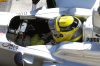 Rosberg in the cockpit 